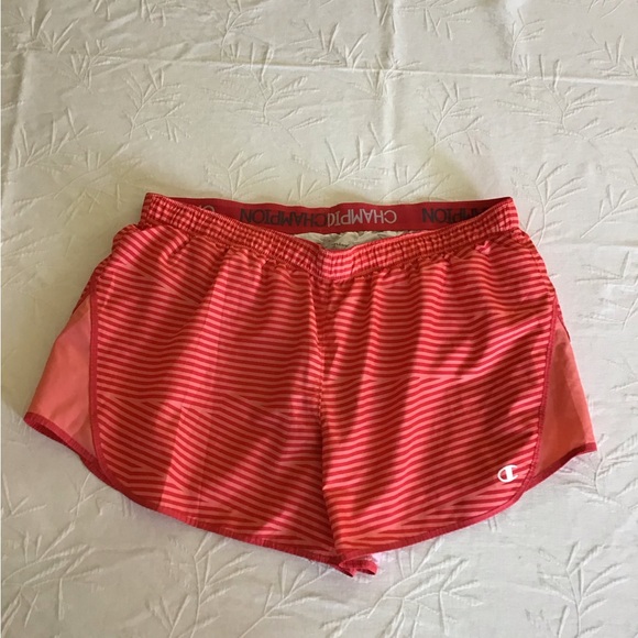 Champion Red Striped Shorts Item #185 - Picture 1 of 6